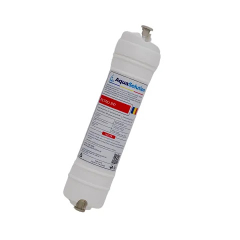 Filtru PP 5 microni-UF – Filtru de sedimente pentru reținerea particulelor solide (nisip, rugină, praf).