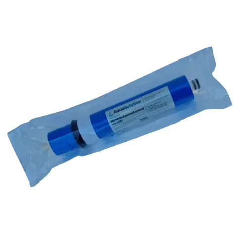 Membrană osmoză inversă 100 GPD – Element filtrant cu grad de filtrare de 0.0001 microni, pentru reținerea a până la 99% din contaminanți (nitrați, metale grele, bacterii etc.), cu o capacitate de 100