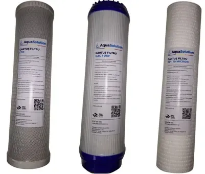 Kit - Filtru Triplex 10″ – 3 trepte – AquaSolution ProLine